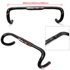 EC90 Road Bike Drop Bar Carbon Fiber Bicycle Handlebar Bars 31.8*400/420/440mm