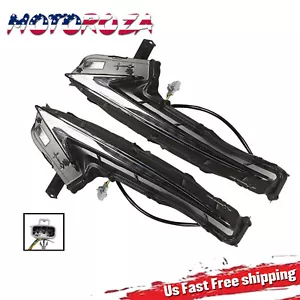 2PCS LH & RH Daytime Running Light Lamp For 2014-2016 Lexus IS200t IS250 IS300 - Picture 1 of 11
