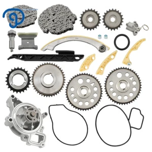 Kit de cadena de distribución eje de equilibrio bomba de agua para GM Saturn Chevrolet 2.0L 2.2L 2.4L - Imagen 1 de 14