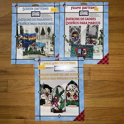 Gallery Glass Frame Patterns #9382, Screen Pattern #9354, Candle Window Patterns - Image 1 of 4