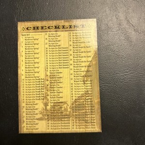 Jb4b The Wild Wild West 2000 #100 Checklist