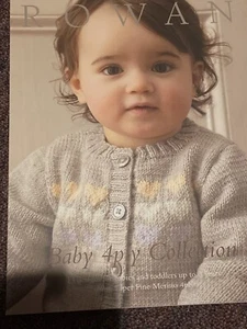 🧶ROWAN Baby 4ply Collection 13 Designs for Babies and Toddlers up to 3yrs NEW - Picture 1 of 5