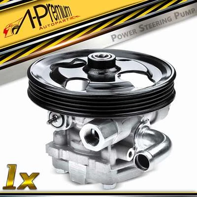 1x Bomba de dirección asistida con polea para Suzuki Grand Vitara 2006 2007 2008 V6 2,7 L Foto 1 de 4