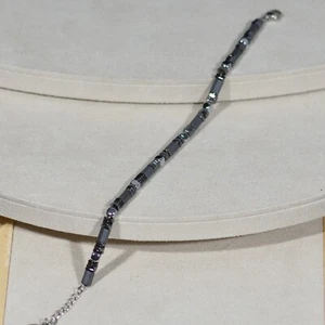 Bracciale uomo in acciaio a maglia morbida - Imagen 1 de 3