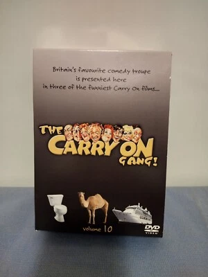 The Carry On Gang! Volume 10 DVD Box Set 3 Discs British Comedy - Image 1 of 4