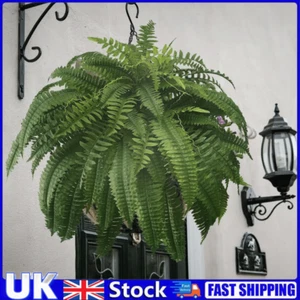 UV Resistant Lifelike Artificial Boston Fern 2024 UK - Picture 1 of 8