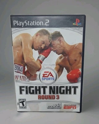 Fight Night Round 3 Sony PlayStation (PS2 2006) EA Deportes Boxeo EE. UU. Envío GRATIS Foto 1 de 4