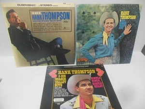 lot of 3 HANK THOMPSON & BRAZOS VALLEY BOYS excellent vinyl lps THE BEST OF, + 2 - Bild 1 von 12