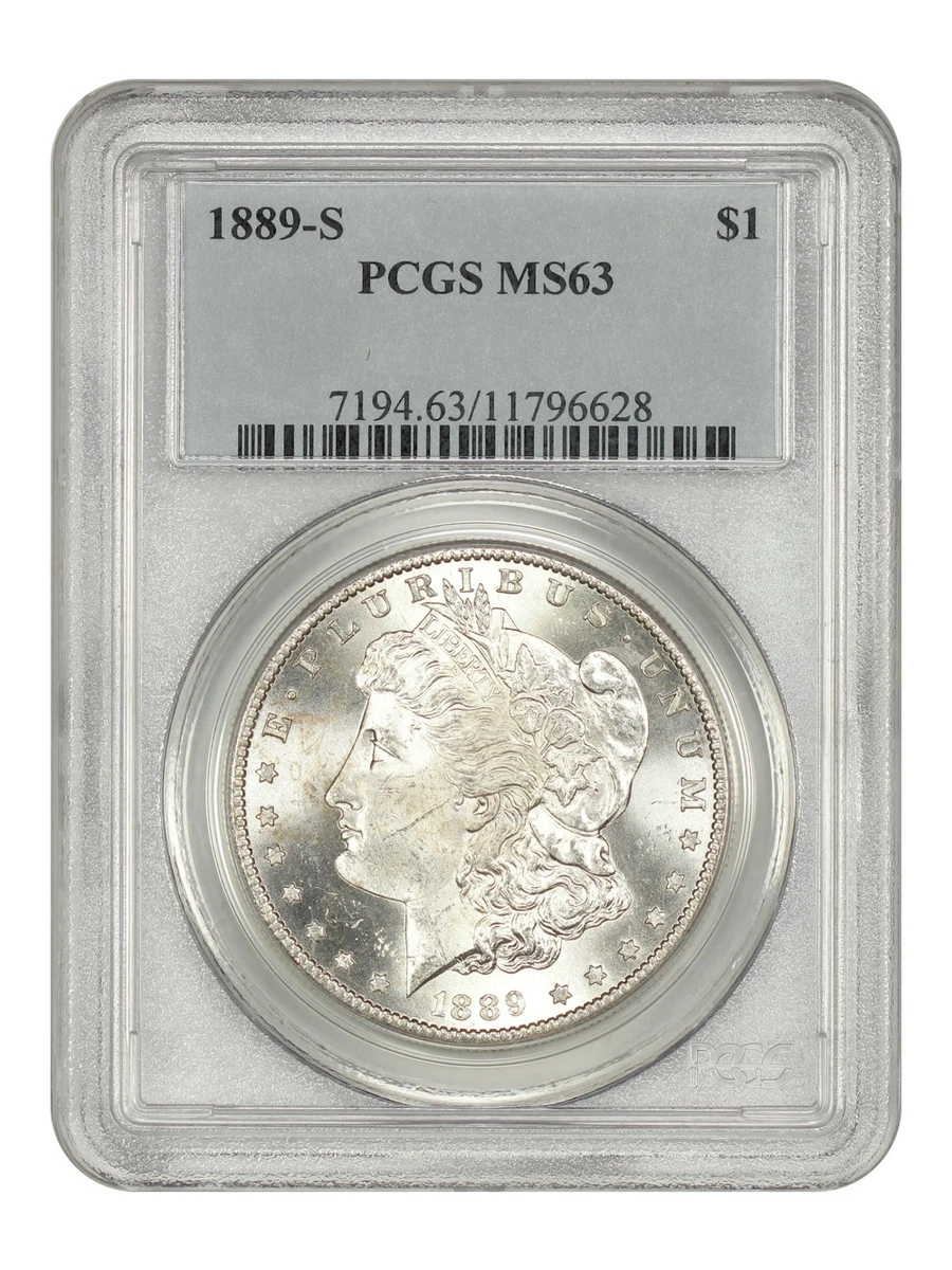 MS 63 Graded 1889 Year Morgan US Dollars (1878-1921) for sale | eBay