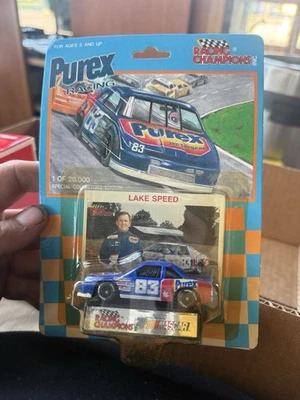 Coche de carreras NASCAR 1992 Racing Champions Purex Lake Speed #83, 1/64 Foto 1 de 2