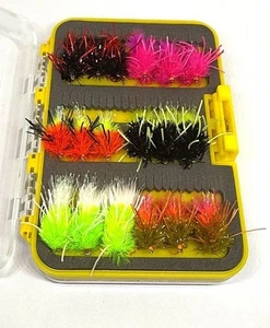FLEXI BLOBS PLUS LEEDA FLY BOX, Fliegenköder, Forellenfliegen, Fliegenfischen Fliegen - Bild 1 von 1