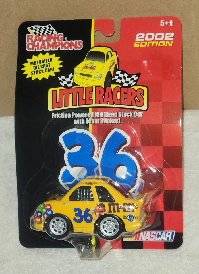 Racing Champions #36 M&M's Little Racers Friction Powered Car Ken Schrader 2002 - Image 1 of 1