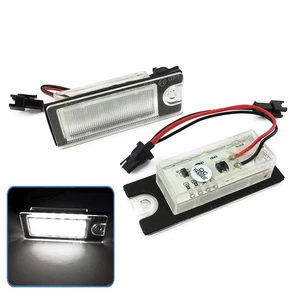 2Pcs 6500K License Plate Lamp LED Light for Volvo S60 S80 V70 XC70 XC90 99-07 - Picture 1 of 8