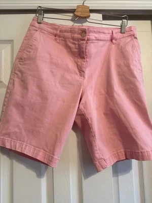 Tommy Bahama Boracay Bermuda Shorts Women's Pink Size 12 Casual  - Image 1 of 3