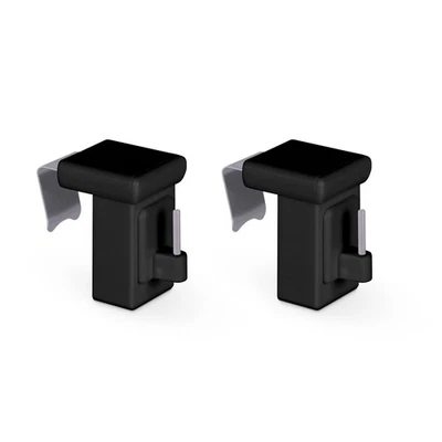 Klemmträger für Vitragestangen Scheiben- Gardinenstangen Vorhangstangen Klemmfix - Bild 1 von 4