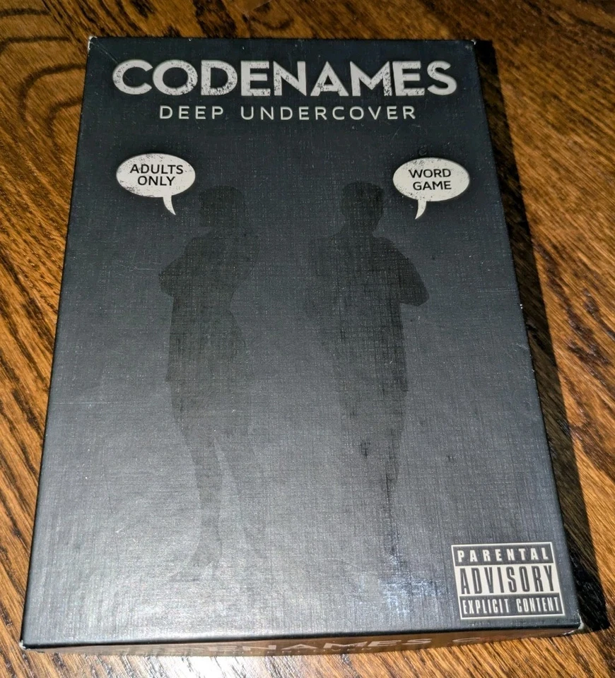Codenames Deep Undercover Adult Party Game 100% Complete Unrated 1st Edition VG+ - Image 1 of 3