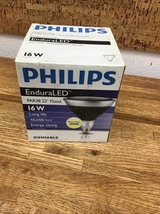 Philips EnduraLED Par38 16W 4200K Bright White 850 Lumens E26 Base Flood Lamp - Picture 1 of 2