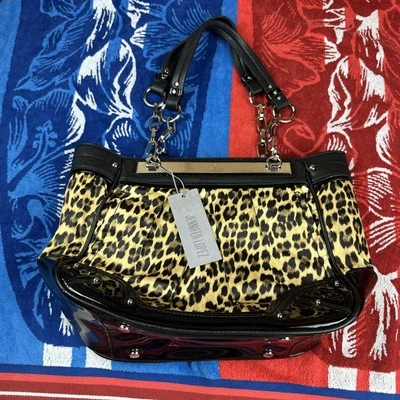 Jennifer Lopez Cheetah Print Purse - Image 1 of 4