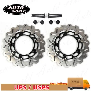 Disco rotores de freno delanteros 298 mm para Yamaha XP TMAX 530 2012 2013 2014 2015 - Imagen 1 de 13