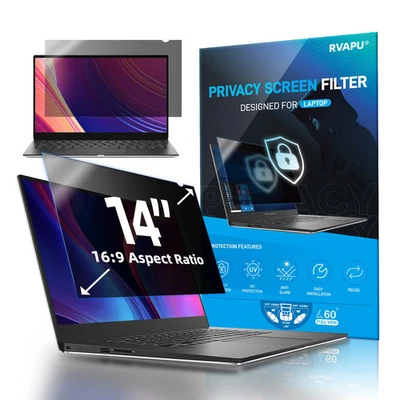 For Laptop 14 inch Privacy Anti-peep/spy Removable Screen Protector Notebook PC - Image 1 of 4