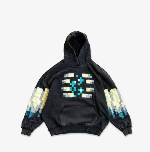 IN HAND Cool Shirtz X Minecraft Brown Bee Hoodie Men's Large