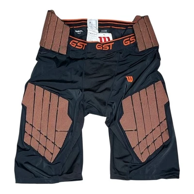 NUEVO CON ETIQUETAS Wilson GST Adulto Fútbol 5 Almohadillas Compresión Faja Pantalones Cortos Para Hombres Talla 3XL Foto 1 de 4