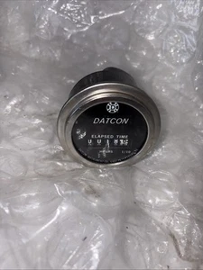 776E 9-76 Cessna Datcon Hour Meter Indicator (Hours: 0018.6) 4 / 40VDC - Bild 1 von 4