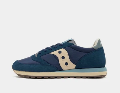 Zapatillas de deporte Saucony Jazz originales para hombre en zapatos azules - Imagen 1 de 4