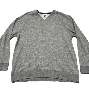 Old Navy Sweater Women's 2X XXL Gray Pullover Sweatshirt Fleece Plus - Picture 1 of 6