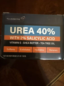 Crema de urea NUVADERMIS 40 por ciento para pies - 5,3 oz - Imagen 1 de 2