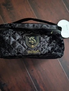 Bolsa de maquillaje de viaje Harry Potter negra y dorada - Imagen 1 de 6