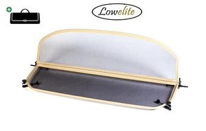 Windschutzscheibe BMW 3er E93 (07-13)Cabrio Anti-Remosnetz beige + Aufbewahrungstasche - Bild 1 von 10