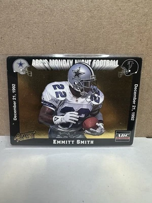 1993 action packed monday night football prototypes emmitt smith #MN3 - Image 1 of 2