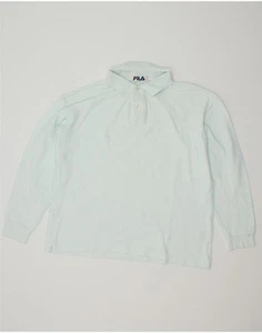 Polo uomo FILA manica lunga IT 54 XL blu cotone AZ09 - Foto 1 di 4