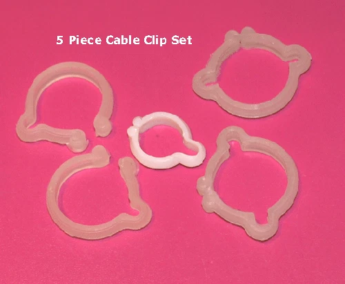 Universal Brake Cable Clip Set / 5 Piece Set NEW! - Image 1 of 1