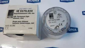 Rittal TALLA 2372 030 24VAC DC LED PERNAMENTO ELEMENTO LUZ CLARO NUEVO STOCK ANTIGUO - Imagen 1 de 7