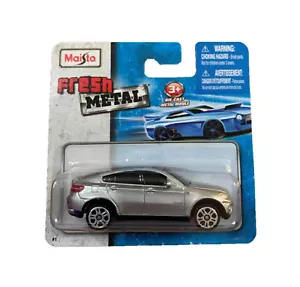 Maisto Fresh Metal Die-Cast Vehicles ~ BMW X6 (Silver) - Picture 1 of 1