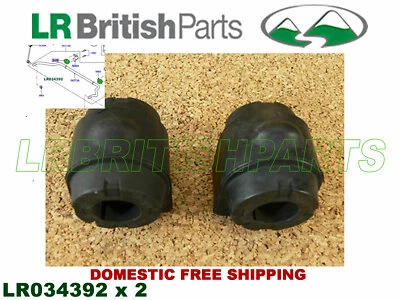 LAND ROVER BARRA ESTABILIZADORA TRASERA BUJE LAND ROVER LR2 JUEGO DE 2 LR034392 Foto 1 de 4