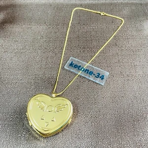 Caja de música medallón musical en forma de corazón UNDERTALE edición coleccionista oro 14K - Imagen 1 de 5