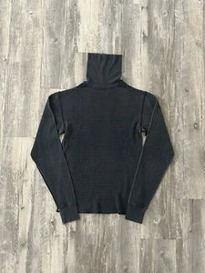 RRL Double RL Supply Ralph Lauren Thermal Waffle Knit Turtle Neck Sweater Sz XXS - Picture 1 of 7