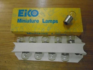NOS! Eiko 63 Miniature Lamps Box of 10 Automotive Bulbs 6 V DC - Picture 1 of 4