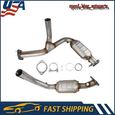 1pcs Catalytic Converter For 2007-2008 Chevrolet Tahoe 07-2008 GMC Sierra 1500 - Image 1 of 4