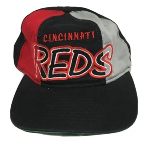 Vintage 90s Cincinnati Reds Authentic MLB Baseball Starter Hat SnapBack - Picture 1 of 10
