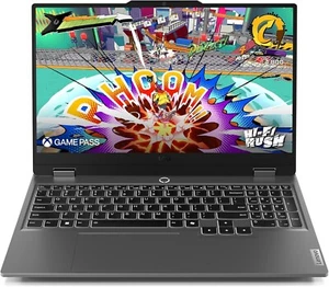 Gaming Laptop Lenovo LOQ Ryzen 7-8845HS/16GB/512SSD/IPS 144Hz/RTX 4050 6GB - Picture 1 of 11