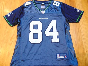WOMEN'S REEBOK EQUIPMENT NFL SEATTLE SEAHAWKS #84 JERSEY SIZE S - Picture 1 of 5