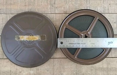 Laurel & Hardy 1925... Perchas de papel ayudante película de 16 mm... Carrete de 7"... Sin dound Foto 1 de 4