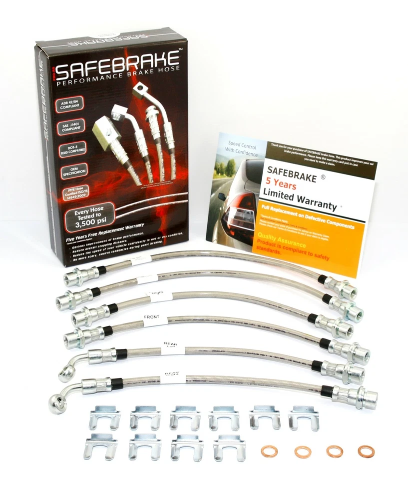 Fits Lexus GX460 J150 (2 Inch Lift) brake upgrade - SAFEBRAKE Performance Lines - Image 1 of 4