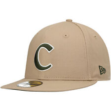 Men's New Era Tan Clemson Tigers Camel & Rifle 59FIFTY Fitted Hat