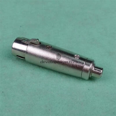 New 1PCS XLR Female to RCA Female Jack Adaptor Connector - Image 1 of 3