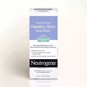 Neutrogena Healthy Skin Face Lotion + Sunscreen SPF 15 Moisturizer Exp:07/2025